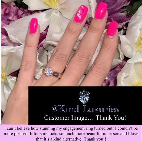 💎OS5💎 New 2CT Diamond Moissanite Loose Fiery Icy Flashy Stone Rock Men Women - Picture 15 of 16